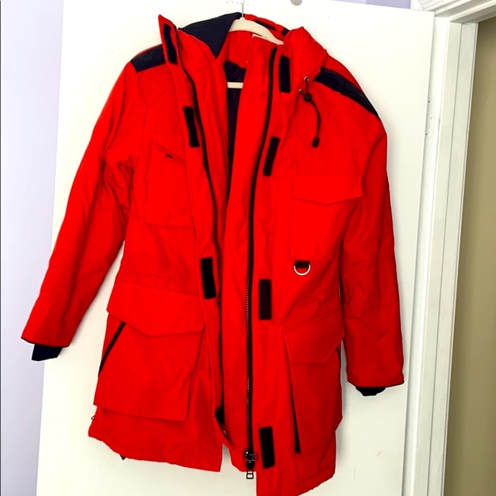 Red & Black ski coat